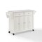 Crosley Full Size Stone Top Kitchen Cart KF30005EWH - alternate 1