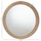 Bali & Pari Geralyn Japandi Natural Seagrass Round Wall Mirror 248-13814-ZORO - alternate 4