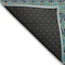 Homeroots 10' X 14' Teal Blue And Navy Blue Quatrefoil Washable Indoor Outdoor Area Rug 583257 - alternate 6
