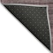Homeroots 5' X 8' Merlot And Gray Striped Washable Indoor Outdoor Area Rug 588095 - alternate 6