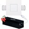 Goodlite LED Recessed Ultra-Thin Square Slim Wafer Downlight, S2/5W/SQ/LED/5CCT 300 Lumen, 5W G-20217 - alternate 1