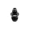 Hps Performance -4 AN to -3 AN Male To Male Reducer Union Coupler Adapter, Aluminum, Black AN919-2 - alternate 1