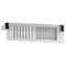 Frost King Heat and Air Deflector, 10 to 14 in L, 9-3/8 in W, Plastic, Clear HD5 - alternate 1