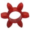 Timken Lovejoy 1.57 in. Outside diameter, Jaw Coupling, Spider, Urethane CJ 19 SPIDER 98A RED - alternate 2