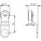 Siemens twist lever for position switch 3SE51 Stainless steel lever 35 mm long 3SE5000-0AA16 - alternate 2