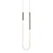 Afx Adel Single LED Pendant, Satin Nickel ADEP06LAJUDSN - alternate 1