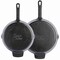 Spice By Tia Mowry Savory Saffron Pre-seasoned 2 Piece 10in and 12in Cast Iron Skillet Set 96246.02RR - alternate 2
