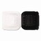 Karat Polypropylene Plastic Hinged Container, 6 x 6 x 3, Black/Clear, Plastic, 300PK FP-PHC66PP-1C - alternate 6