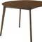 Homeroots 42" Brown Wood Round Top Dining Table 487369 - alternate 2