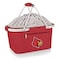 Picnic Time Family Of Brands NCAA Louisville Cardinals Metro Shopping Basket - Insulated Picnic Basket 645-00-100-304-0 - alternate 1