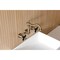 Kingston Brass Double-Handle Wall Mount Bathroom Faucet, Antique Brass KS1253PKX - alternate 3