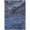 Homeroots 3' X 5' Denim Blue And Sky Blue Abstract Washable Indoor Outdoor Area Rug 577817 - alternate 4