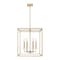 Z-Lite Gaultier  Modern Gold 6 Light Chandelier 6100-21MGLD - alternate 4