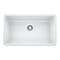 Blanco Precis SILGRANIT 30in Single Bowl Undermount Kitchen Sink - White 442533 - alternate 1
