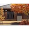 Vdomdoors Front Exterior Prehung Aluminum Double Doors Ronex1477 Black Enamel Top Transom Mirrored Clear RONEX1477DEXD-BLK-W72+14xH96+14-RH-I - alternate 2