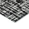 Homeroots 5' X 8' Black Gray And Ivory Abstract Washable Indoor Outdoor Area Rug 602468 - alternate 7