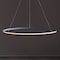 Jonathan Y Brice 35" Modern Contemporary Metal Round Dimmable Integrated LED Pendant, Blue JYL7220D - alternate 6