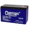 Mighty Max Battery ML9-12GEL - 12 Volt 9 AH, GEL Type, F2 Terminal, Rechargeable SLA AGM Battery MAX4057492 - alternate 1