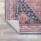 Jonathan Y Dalyan Geometric Medallions Machine-Washable Terracotta/Navy 3 ft. x 5 ft. Area Rug WSH101A-3 - alternate 5