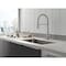 Delta Trinsic Single-Handle Pull-Down Spring Kitchen Faucet 9659-AR-DST - alternate 4