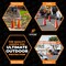 Xpose Safety Traffic Safety Cone, 28 in, PVC Plastic, 10 lb Weighted Base, DOT Approved, Orange, 12 pk OTC28-10L-12-X - alternate 4