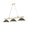 Z-Lite Cordon Heritage Brass 3 Light Billiard 2306-3HBR-SBRZ - alternate 1