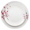 Elama Tamara 18 Piece Cherry Blossom Porcelain Dinnerware Set, Service for 6 in White and Pink 750123736M - alternate 4