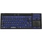 Sealshield SEAL TOUCH GLOW SILICONE WIRED BACKLIT KEYBOARD WITH TOUCH PAD DISHWASHER SAFE S108PG - alternate 3
