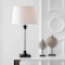 Jonathan Y Mason 30" Glass and Metal LED Table Lamp, Black/Clear, 2PK JYL1008A-SET2 - alternate 10