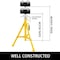 Vevor VEVOR Roller Pipe Stand for 1/8 in -12 in Pipes 2500Lbs Capacity Pipe Stands JR-1109 - alternate 5