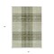 Homeroots 5' X 8' Artichoke Green Brown And Ivory Plaid Washable Indoor Outdoor Area Rug 596304 - alternate 3
