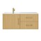 Cutler Razza Collection 42 in Wall Mount Modern Bathroom Vanity - Natural FV-RAZ-NATURA42 - alternate 6