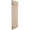 Ekena Millwork Rustic Three Board Joined Board-n-Batten Sandblasted Faux Wood Shutters, 16 1/2W x 36H, PR SHUBJS16X36SDPR - alternate 13