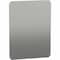 Schneider Electric Plain mounting plate H800xW600mm made of galvanised sheet steel NSYMM86 - alternate 1