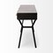 Homeroots 51" Black Writing Desk With Three Drawers 380232 - alternate 6