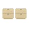 Manhattan Comfort Chrystie 26in Nightstand in Natural (2-Drawer) - Set of 2 2-NS016-NA - alternate 5