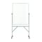 Ghent Reversible Whiteboard, Aluminum Frame, Non-Magnetic, 4'H x 3'W ARMM43 - alternate 3