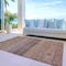 Homeroots 3' X 5' Rust Gray And Salmon Medallion Washable Indoor Outdoor Area Rug 615908 - alternate 6