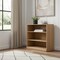 Homeroots 31" Brown Wood Accent Cabinet 691117 - alternate 3