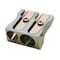 Charles Leonard Metal Pencil Sharpener, Two Hole, 12PK 77755 - alternate 2