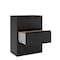 Hirsh 30 in W 3 Drawer Lateral File Cabinet, Black, A4/Legal/Letter 14974 - alternate 4