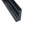 Apollo Tile Black 2x12 Eastern Black Marble Honed Chair Rail Tile Trim 1.67 sqft/case, 10PK APLMTX885HA - alternate 5