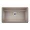 Blanco Precis SILGRANIT 32in Super Single Undermount Kitchen Sink - Truffle 441297 - alternate 1