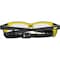 Ironwear Impact Resistant Anti Fog Safety Glasses with Rubber Gasket, Yellow, Mirrored 3027-B-Y-IOM/A - alternate 2