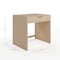Martha Stewart Kayden Home Office Modular Single-Drawer Desk in Light Natural w/Brushed Gold Hardware NAN-FY-23042-TB-LNT-GLD-MS - alternate 8