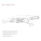 Mytee Products Easy Ratchet Chain Load Binder with 5/16 in Grab & 3/8 in Slip Hook, 5400 lbs WLL CB-AEZ-C-SGH - alternate 5