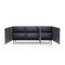 Homeroots 71in Dark Gray Wood Carved Abstract Sideboard With Three Doors 722662 - alternate 6