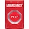 Safety Technology International Emergency Push Button, Red Button, SPDT SS2009EM-EN - alternate 1