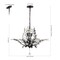 Jonathan Y Diantha 28.5" 7-Light Contemporary Bohemian Iron/Acrylic LED Pendant, Oil Rubbed Bronze/Clear JYL9549A - alternate 9