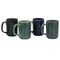 Mr. Coffee Mr. Sidewalk Blues 18oz 4 Piece Stoneware Mug Set in Assorted Colors 131000.01 - alternate 1